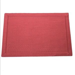 Paprika Solid Dining Table Placemats